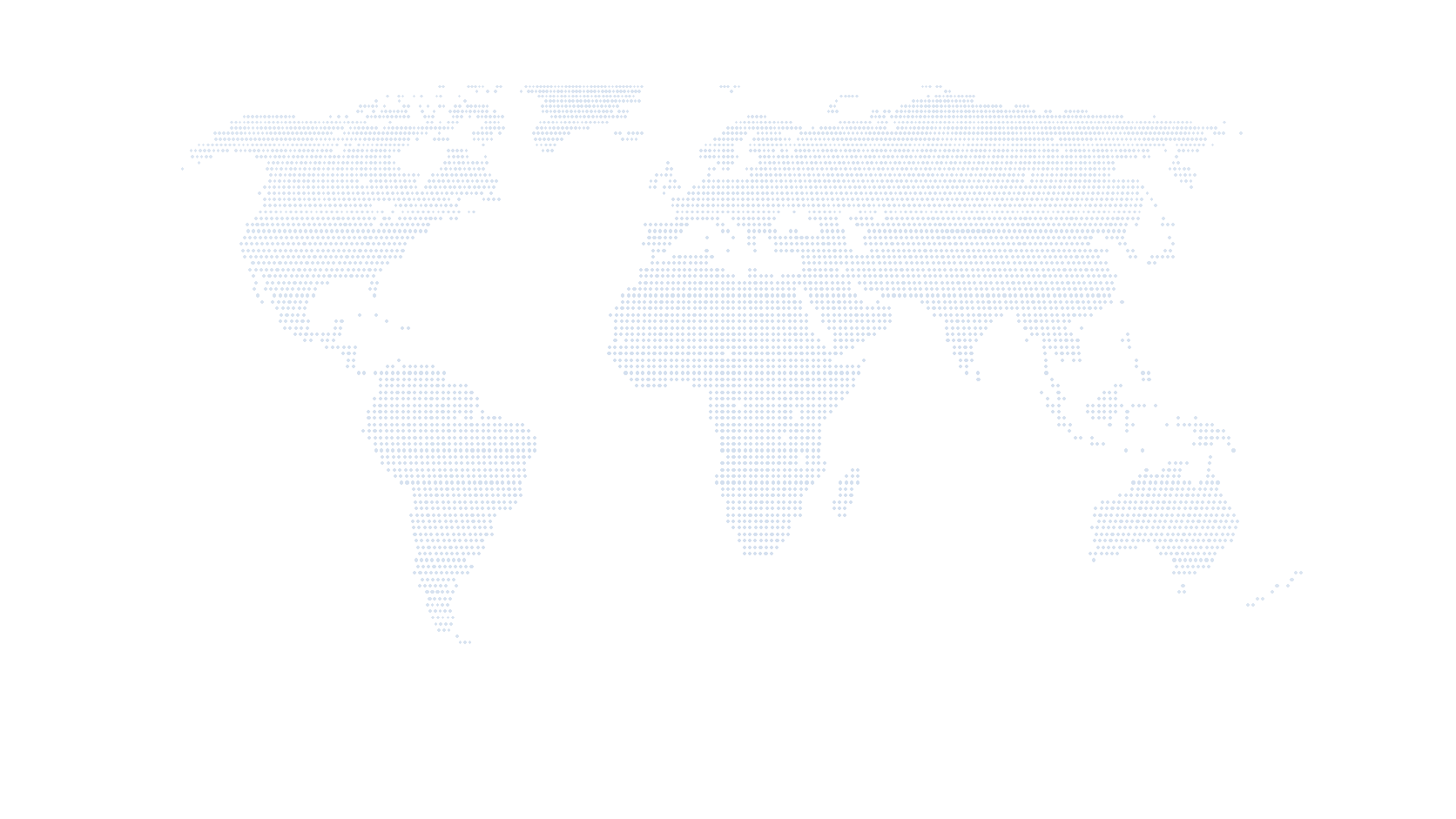 World map showing trade routes